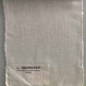 Gaze de Linho Sintético Pérola Off White